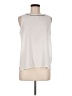 Banana Republic 100% Polyester Ivory Sleeveless Blouse Size M - photo 1