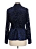 Spense 100% Polyester Blue Long Sleeve Blouse Size L - photo 2
