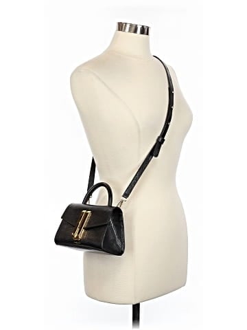 De Mellier Leather Satchel - back