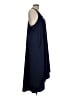 Athleta Solid Blue Casual Dress Size L - photo 4