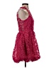 Saylor 100% Polyester Burgundy Cocktail Dress Size S - photo 4