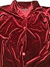 Impressions Burgundy Long Sleeve Blouse Size L (estimated) - photo 3