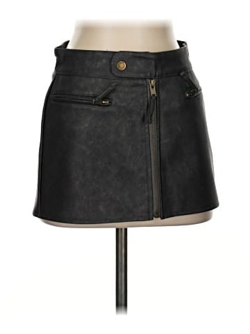 Edikted Faux Leather Skirt (view 1)