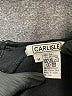 Carlisle Black Long Sleeve Silk Top Size M - photo 7