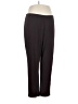 Slinky Brand Solid Brown Active Pants Size XL - photo 1