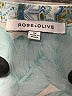 Rose + Olive Blue Short Sleeve Blouse Size 1X - photo 7