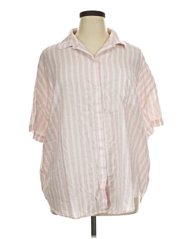 Victoria's Secret 3/4 Sleeve Button-Down Shirt (view 1)