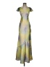 WeWoreWhat 100% Polyester Tie-dye Green Cocktail Dress Size 00 - photo 1