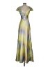 WeWoreWhat 100% Polyester Tie-dye Green Cocktail Dress Size 00 - photo 2