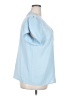 Fashion 100% Polyester Blue Short Sleeve Blouse Size XXL - photo 4