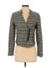 Mossimo Stripes Gray Black Blazer Size 6 - photo 1