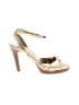 Coach Gold Sandals Size 8 - photo 1