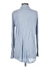 Free People 100% Rayon Blue Long Sleeve Button-Down Shirt Size S - photo 2
