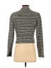 Mossimo Stripes Gray Black Blazer Size 6 - photo 2