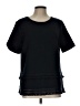 Banana Republic Blue Black Short Sleeve Top Size L - photo 1