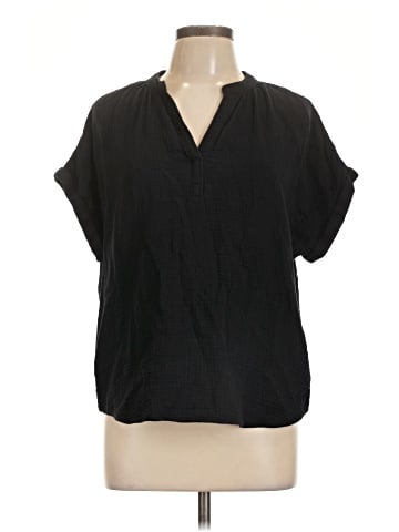 Ann Taylor Short Sleeve Blouse (view 1)