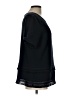 Banana Republic Blue Black Short Sleeve Top Size L - photo 4