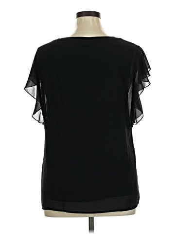 B Collection by Bobeau Short Sleeve Blouse (view 2)