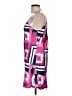Unbranded 100% Polyester Graphic Pink Cocktail Dress Size L - photo 5