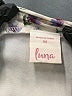 Luna 100% Polyester White 3/4 Sleeve Blouse Size M - photo 7
