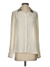 Banana Republic 100% Polyester Ivory Long Sleeve Blouse Size S - photo 1
