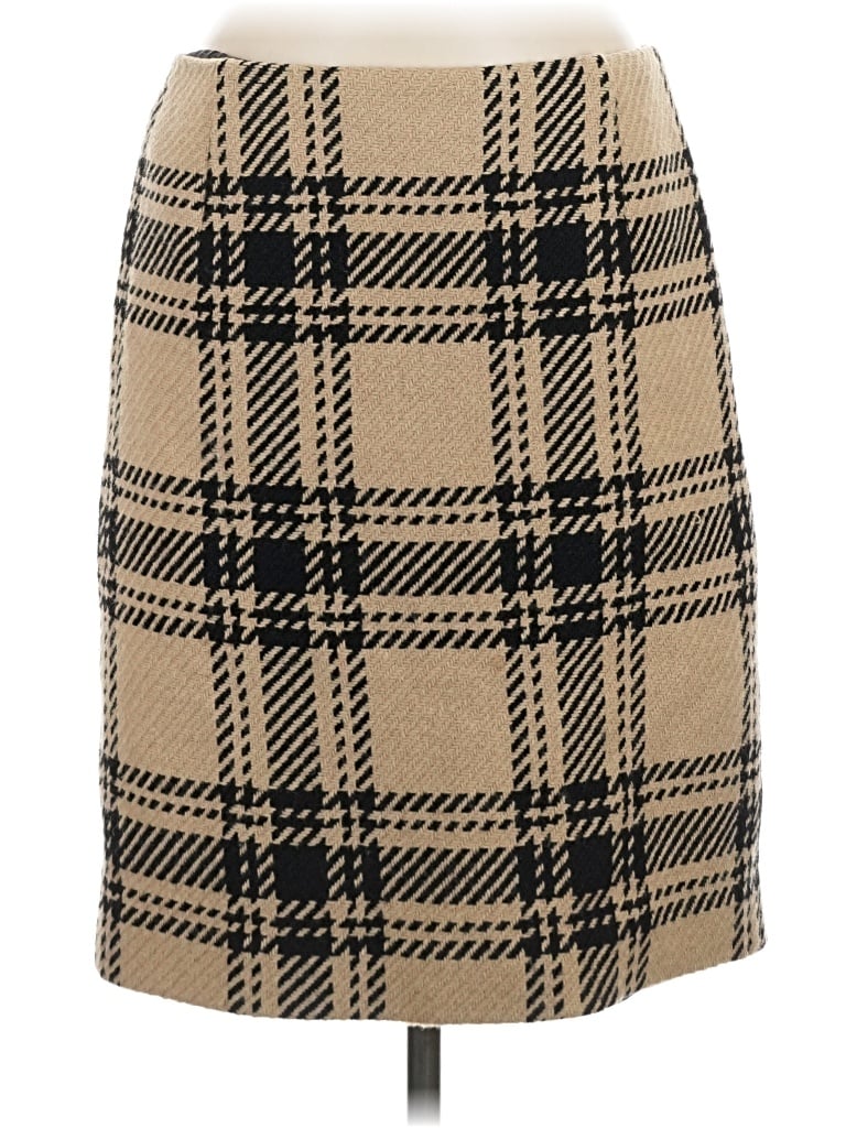 Pre-owned Ann Taylor Loft Casual Skirt In Tan