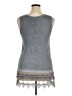 Indigo Thread Co. Gray Sleeveless Top Size XL - photo 2