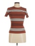 Rolla's Brown Short Sleeve Turtleneck Size M - photo 1