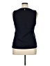 Talbots 100% Cotton Blue Sleeveless Top Size XL - photo 2