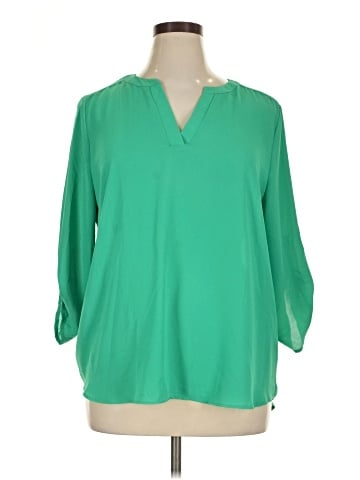 Chaus 3/4 Sleeve Blouse (view 1)