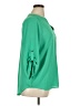 Chaus 100% Polyester Green 3/4 Sleeve Blouse Size XL - photo 4