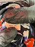 Wilfred Floral Black 3/4 Sleeve Blouse Size S - photo 9
