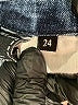 7 For All Mankind Stars Blue Jeans Size 24 waist - photo 6