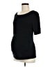 a:glow Black 3/4 Sleeve Top Size Med Maternity - photo 1