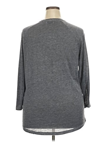 River Island 3/4 Sleeve T-Shirt (view 2)