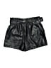 Ci Sono Metallic Black Shorts Size M - photo 2