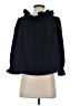Tuckernuck 100% Polyester Blue 3/4 Sleeve Blouse Size XXS - photo 2