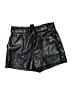 Ci Sono Metallic Black Shorts Size M - photo 1