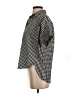 Madewell 100% Cotton Houndstooth Black Gingham-Play Button-Down Shirt Size XS - photo 5