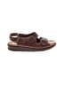 SAS Burgundy Sandals Size 8 1/2 - photo 1