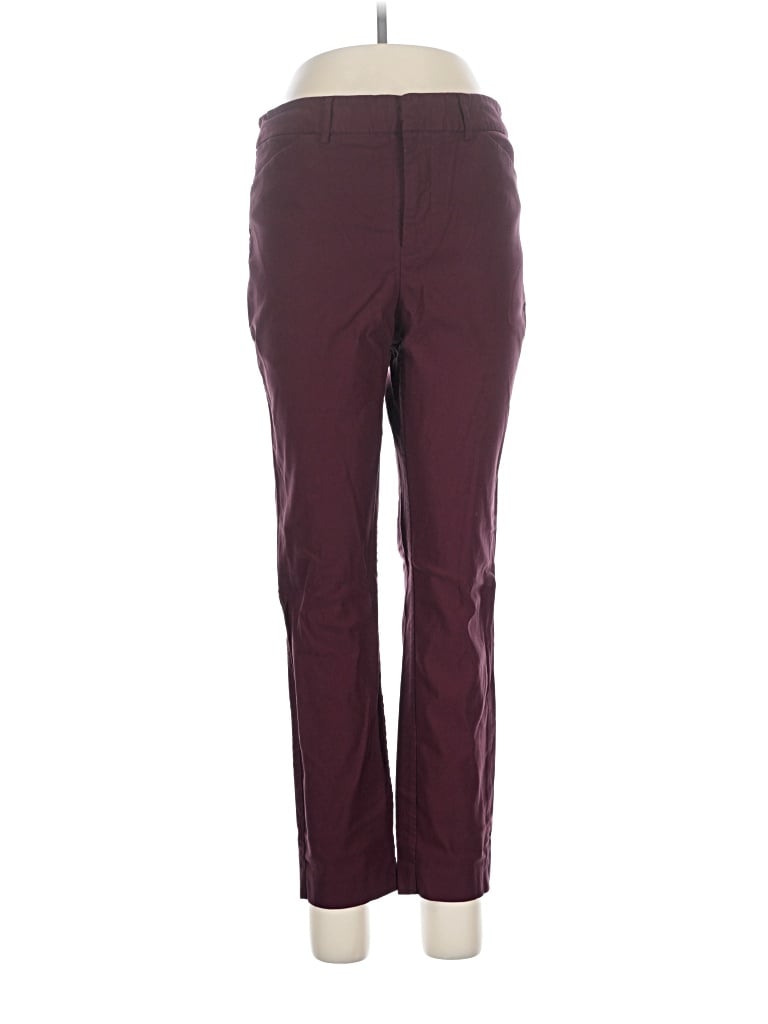 Pre-owned Nine West Jeggings In Burgundy