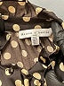 Maison d' Amelie Polka Dots Black Long Sleeve Blouse Size S - photo 7