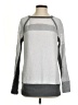 Blanc Noir Color Block Gray Pullover Sweater Size S - photo 1