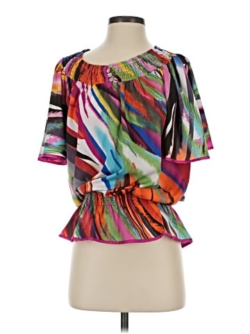 Life Style Short Sleeve Blouse (view 1)