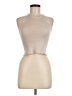 Kourt Tan Short Sleeve Turtleneck Size M - photo 1