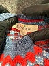 Boden Chevron-herringbone Blue Pullover Sweater Size 12-18 mo - photo 3