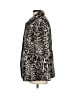 Chico's 100% Polyester Animal Print Ivory Faux Fur Jacket Size Lg (2) - photo 5