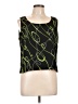 Jessica Howard 100% Polyester Green Sleeveless Blouse Size 10 - photo 1