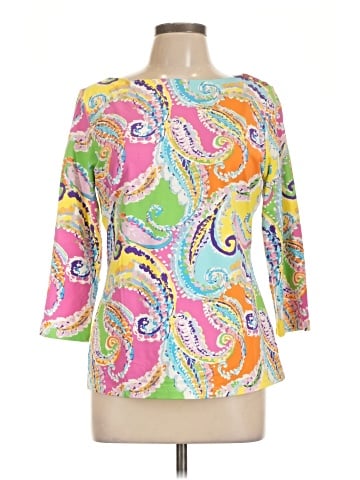 J. McLaughlin 3/4 Sleeve T-Shirt (view 1)
