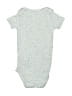 Simple Joys by Carter's 100% Cotton Graphic Gray Short Sleeve Onesie Size 6-9 mo - photo 2